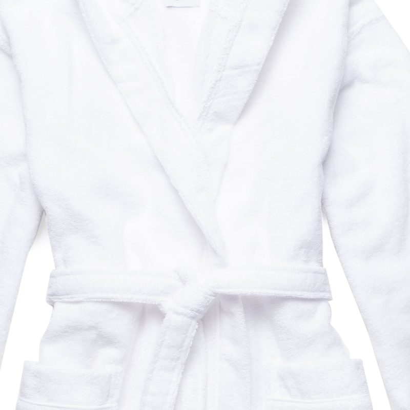 contempo robe monogramming white