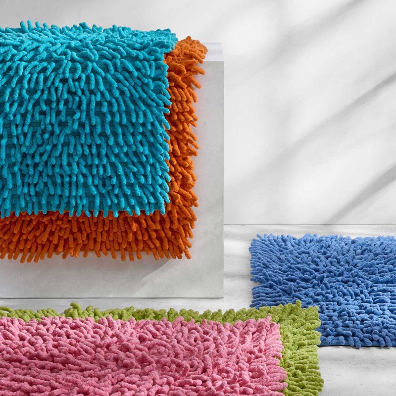 cotton chenille bath rugs 0