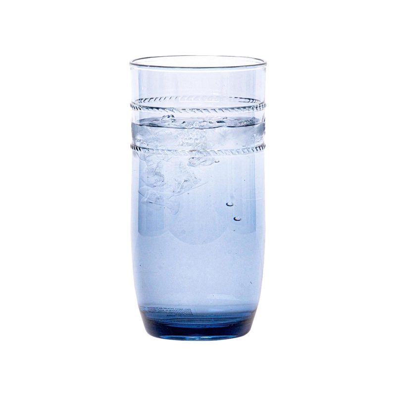 juliska isabella acrylic large tumbler set of 4 dark blue 02