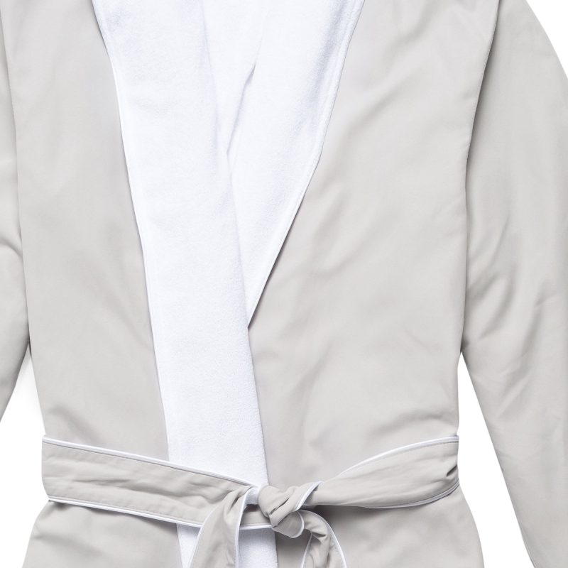 spa robe silver sage monogramming 4